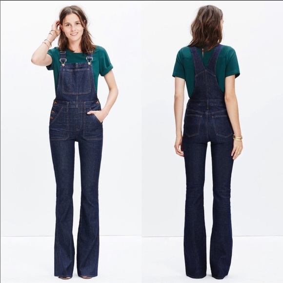 Madewell Flea Market Flare Overalls XS - Picture 6 of 6